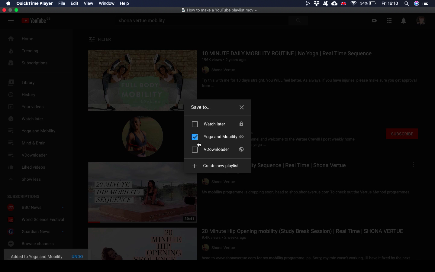 Step-by-Step Guide to Making a YouTube Playlist (and saving it offline) - 7